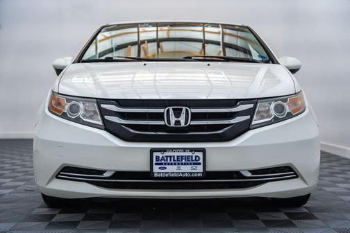 White Diamond Pearl 2014 Honda Odyssey EX-L