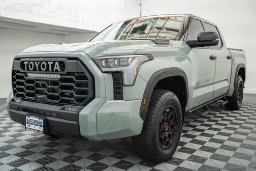 Lunar Rock 2022 Toyota Tundra Hybrid TRD Pro