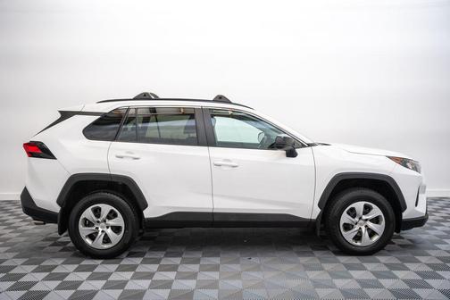 Super White 2019 Toyota RAV4 LE