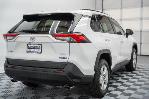 Super White 2020 Toyota RAV4 XLE