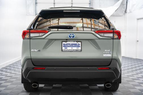 Lunar Rock 2022 Toyota RAV4 Hybrid XLE Premium