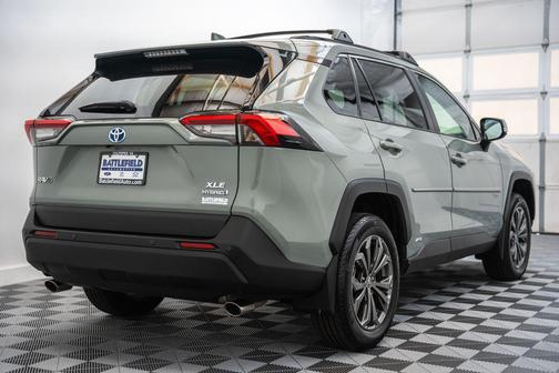 Lunar Rock 2022 Toyota RAV4 Hybrid XLE Premium
