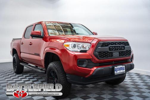 Barcelona Red Metallic 2022 Toyota Tacoma SR