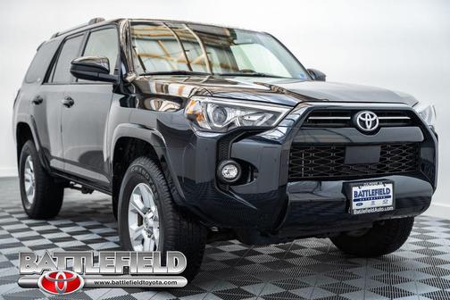 Midnight Black Metallic 2022 Toyota 4Runner SR5