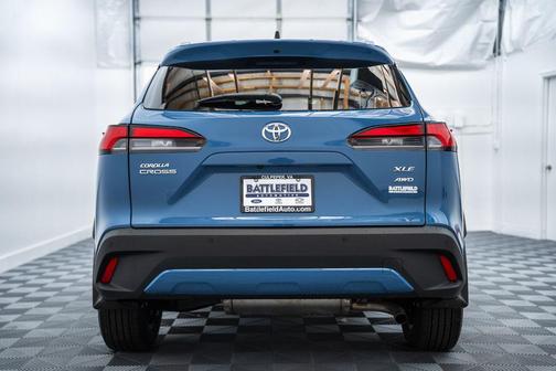 Cavalry Blue 2026 Toyota Corolla Cross XLE