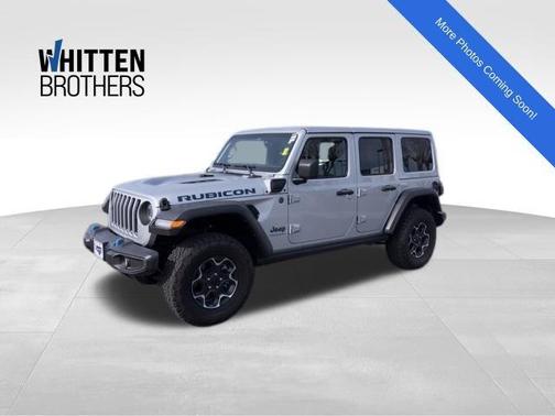 Silver Zynith Clearcoat 2023 Jeep Wrangler 4xe Rubicon