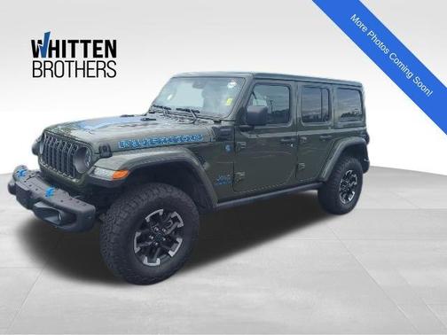 Sarge Green Clearcoat 2024 Jeep Wrangler 4xe Rubicon X