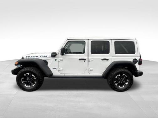 Bright White Clearcoat 2024 Jeep Wrangler 4xe Rubicon X