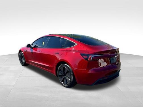 Ultra Red 2025 Tesla Model 3 Long Range