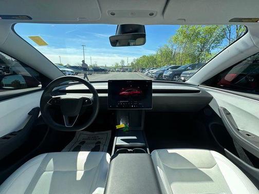 Ultra Red 2025 Tesla Model 3 Long Range