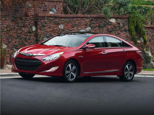 Starlight Silver 2015 Hyundai SONATA Hybrid Limited