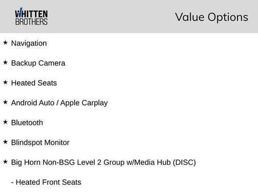 2019 RAM 1500 Big Horn