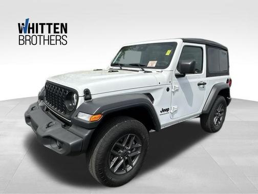 Bright White Clearcoat 2025 Jeep Wrangler Sport S