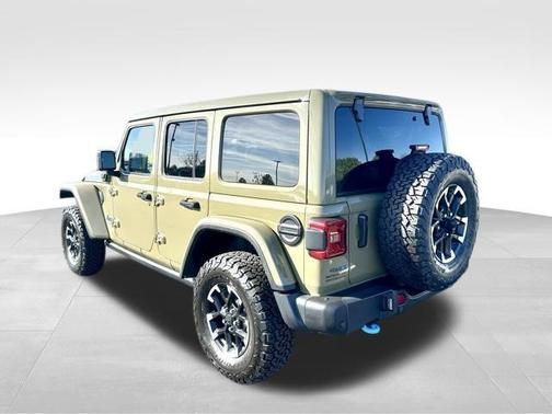 Olive 2025 Jeep Wrangler 4xe Rubicon X