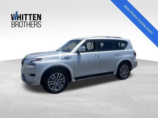 Brilliant Silver Metallic 2024 Nissan Armada SL 4WD