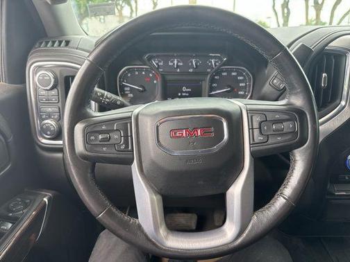 Pacific Blue Metallic 2021 GMC Sierra 1500 SLE