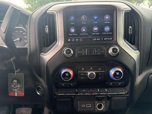 Pacific Blue Metallic 2021 GMC Sierra 1500 SLE