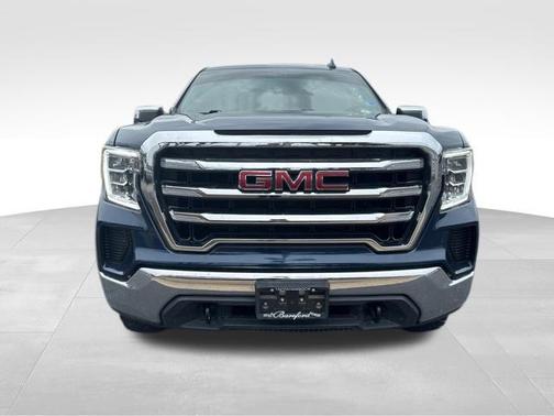 Pacific Blue Metallic 2021 GMC Sierra 1500 SLE