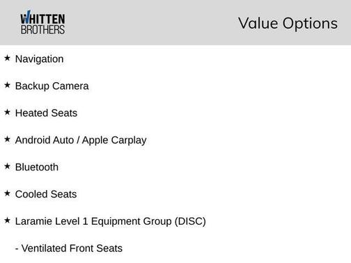2021 RAM 2500 Laramie Crew Cab 4x4 6'4' Box