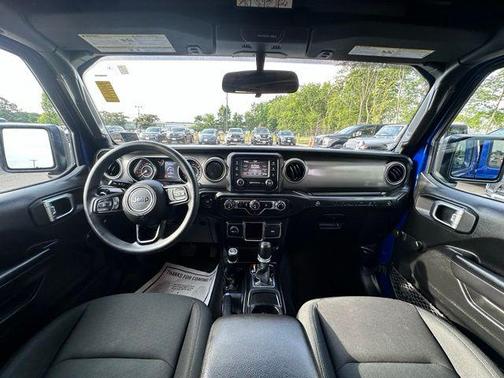 Ocean Blue Metallic Clearcoat 2019 Jeep Wrangler Unlimited Sport