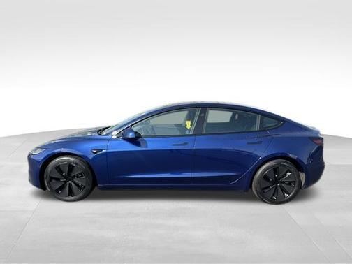 Deep Blue Metallic 2025 Tesla Model 3 Long Range
