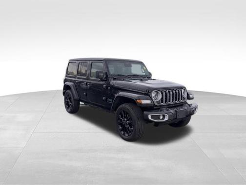 Black Clearcoat 2025 Jeep Wrangler 4xe Sahara