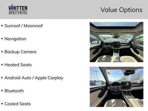 Ruby Flare Pearl 2021 Toyota Highlander Platinum