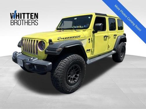 High Velocity Clearcoat 2022 Jeep Wrangler Unlimited High Tide 4x4