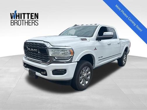 Bright White Clearcoat 2019 RAM 2500 Limited Crew Cab 4x4 6'4' Box
