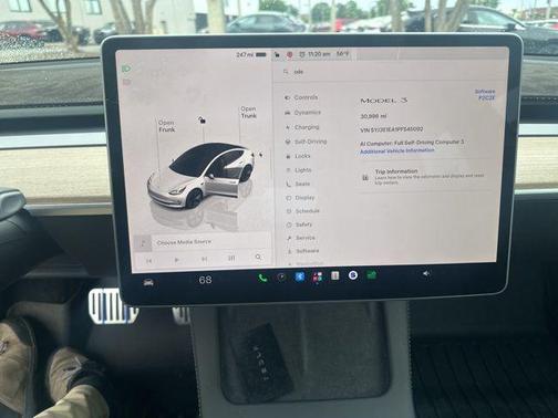 Pearl White Multi-Coat 2023 Tesla Model 3 Standard Range