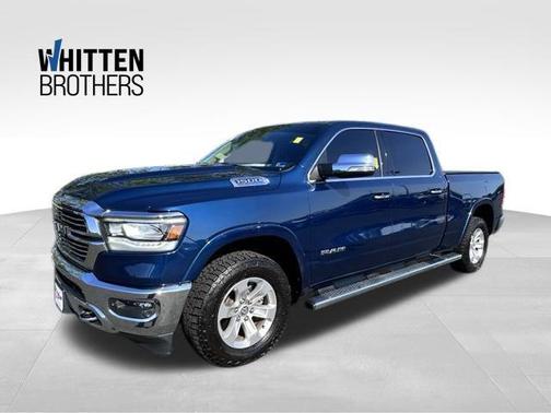 Patriot Blue Pearlcoat 2021 RAM 1500 Laramie