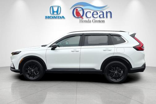 Platinum White Pearl 2023 Honda CR-V Hybrid Sport AWD