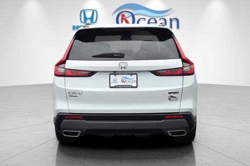 Platinum White Pearl 2023 Honda CR-V Hybrid Sport AWD
