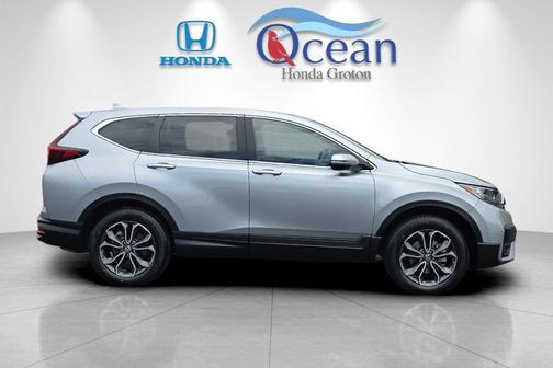 Lunar Silver Metallic 2021 Honda CR-V AWD EX