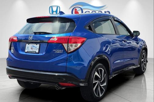 Aegean Blue Metallic 2020 Honda HR-V AWD Sport