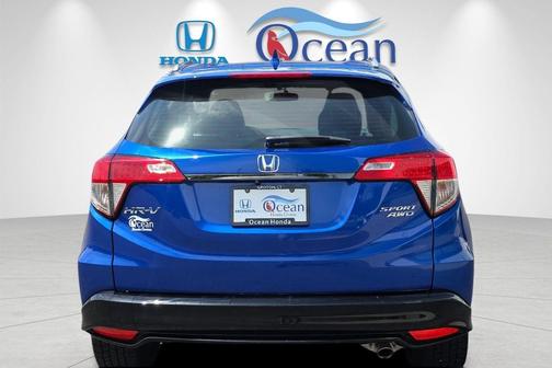 Aegean Blue Metallic 2020 Honda HR-V AWD Sport