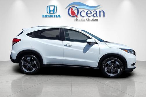 White Orchid Pearl 2018 Honda HR-V EX-L w/Navigation