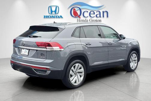 Gray 2021 Volkswagen Atlas Cross Sport 2.0T SE w/Technology 4MOTION