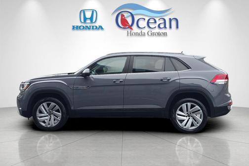 Gray 2021 Volkswagen Atlas Cross Sport 2.0T SE w/Technology 4MOTION