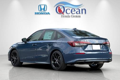 Blue Lagoon Pearl 2026 Honda Civic Hybrid Sport