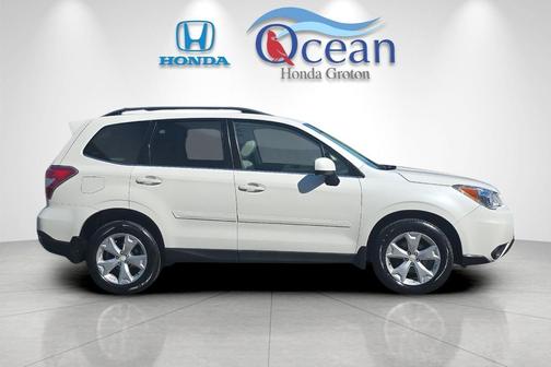 Satin White Pearl 2015 Subaru Forester 2.5i Limited
