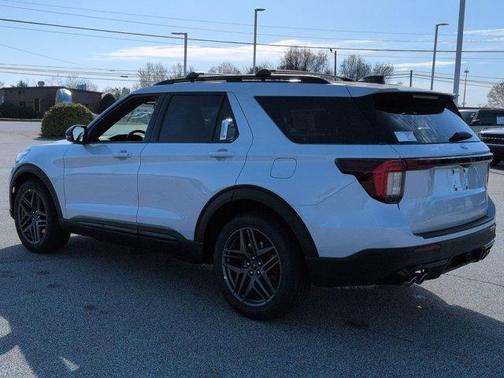 Space White Metallic 2026 Ford Explorer ST
