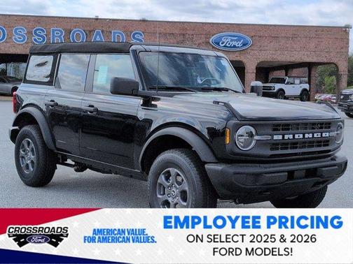 Shadow Black 2026 Ford Bronco Big Bend