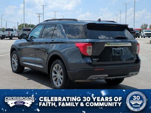 Stone Blue Metallic 2023 Ford Explorer XLT