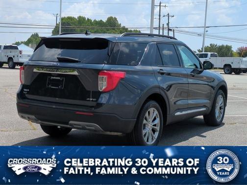 Stone Blue Metallic 2023 Ford Explorer XLT