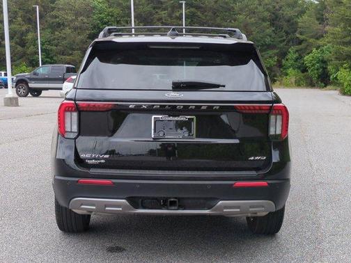 Agate Black Metallic 2026 Ford Explorer Active