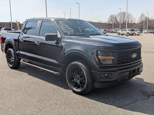 Agate Black Metallic 2025 Ford F-150 STX