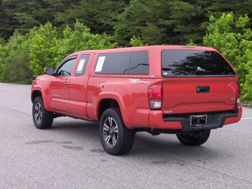 Inferno Red 2016 Toyota Tacoma TRD Sport