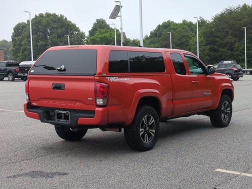 Inferno Red 2016 Toyota Tacoma TRD Sport