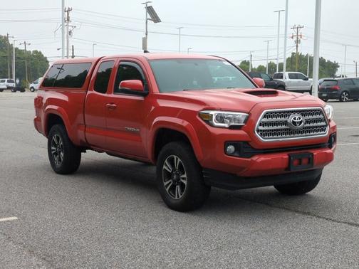 Inferno Red 2016 Toyota Tacoma TRD Sport
